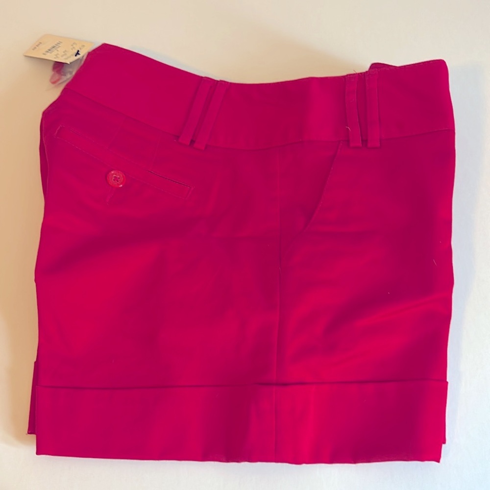 NWT Express vibrant hot pink cotton blend Shorts - Picture 9 of 9